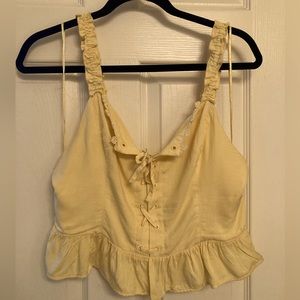 Urban Outfitters yellow top size L